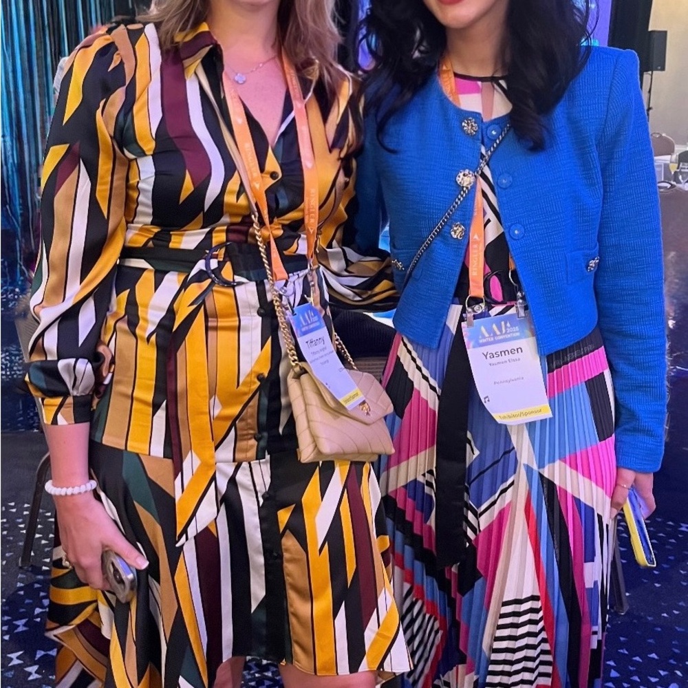 Colorful Geometric Patterned Dress - Picture 3 of 4